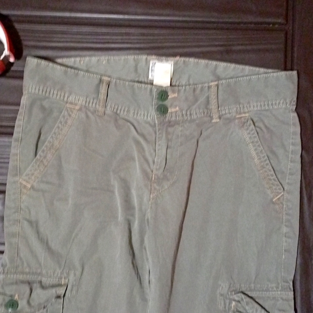 Lucky Brand Cargo army green pants